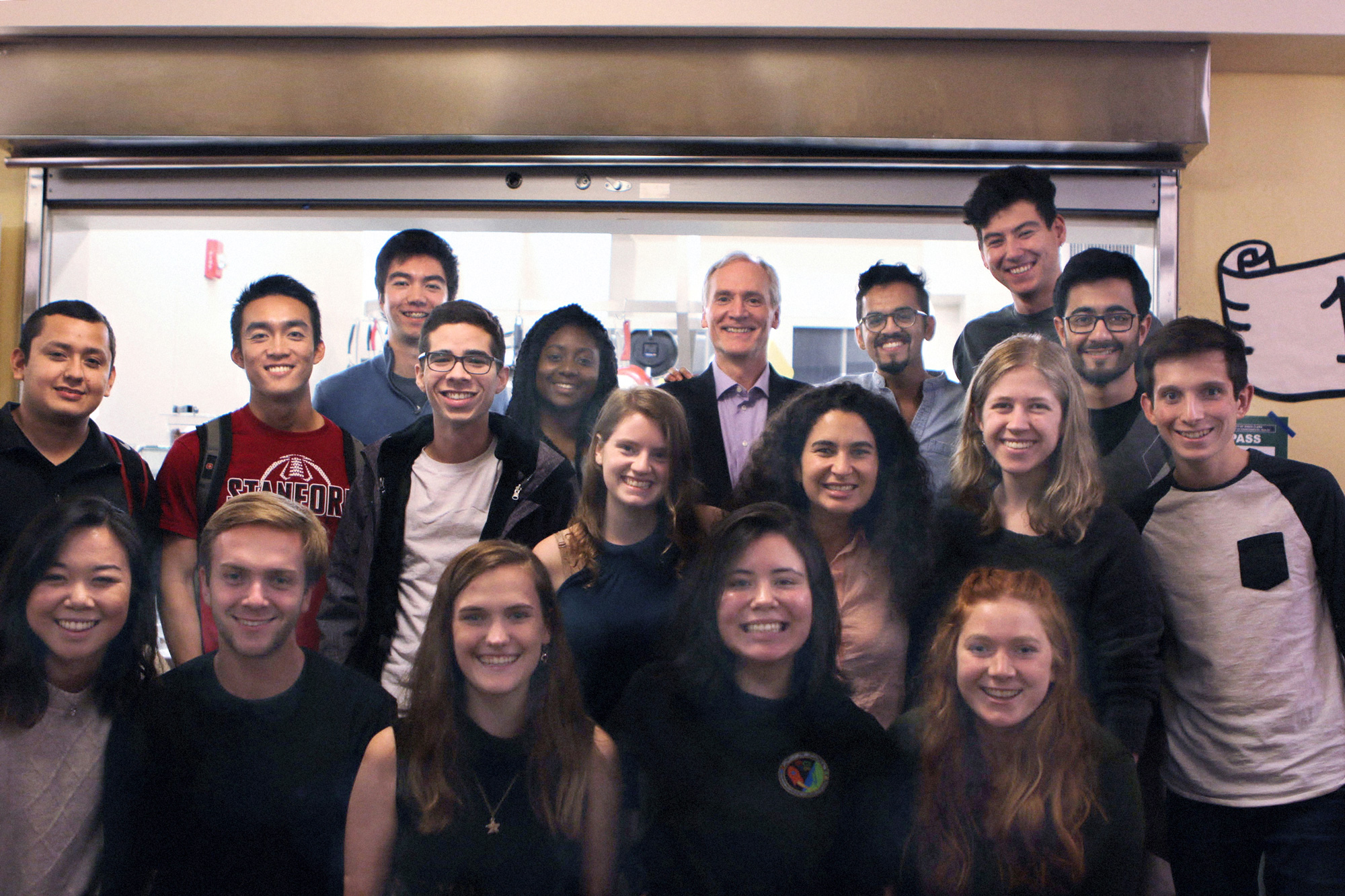 They Named Their Dorm After the President, and Then He Came to Visit