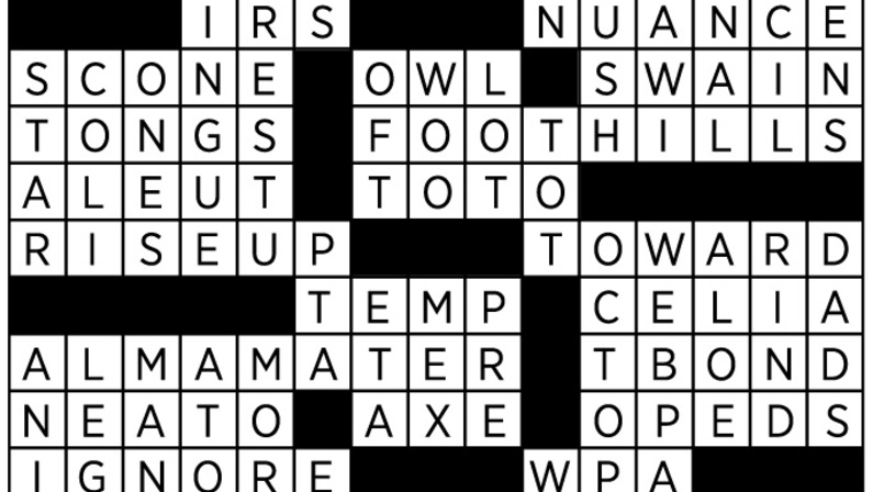 Solution to "Sing a Song of Stanford"