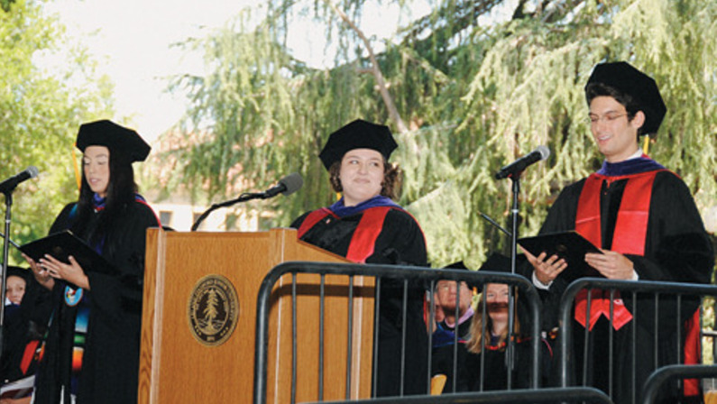 Law Grads Put Their Heads Together