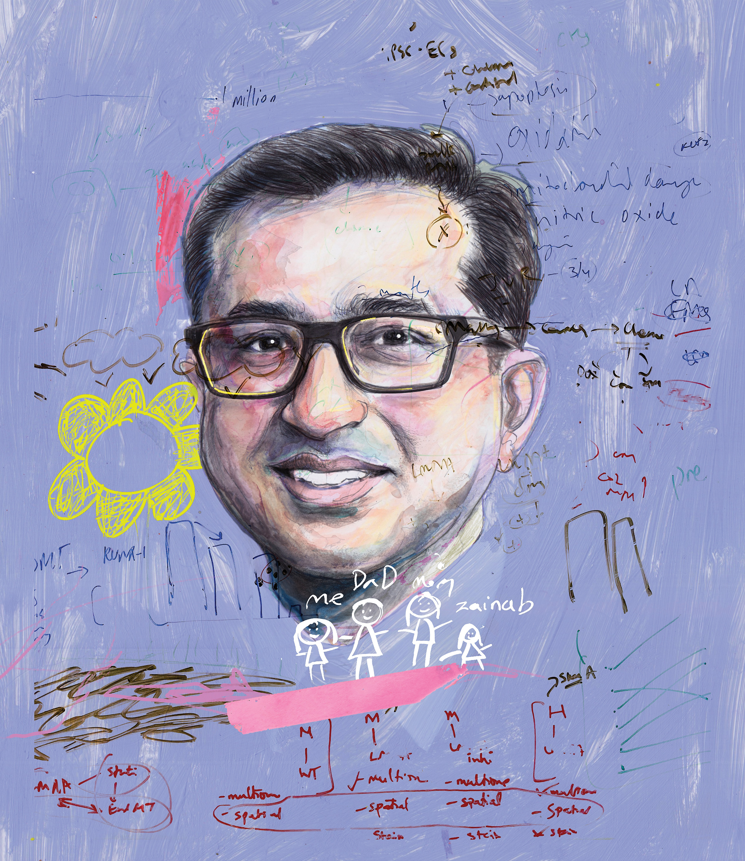 Illustration of Nazish Sayed