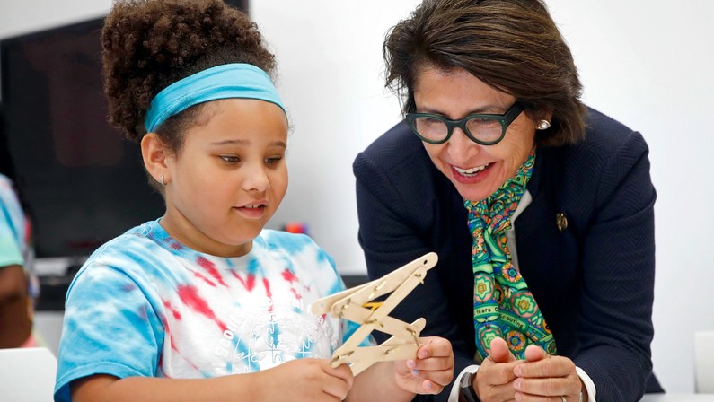 The Leader of the Girl Scouts Wants a Pipeline for Scientists