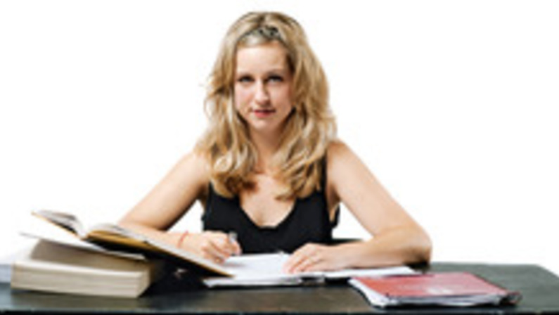 Drummer Hits the Books