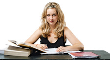 Drummer Hits the Books