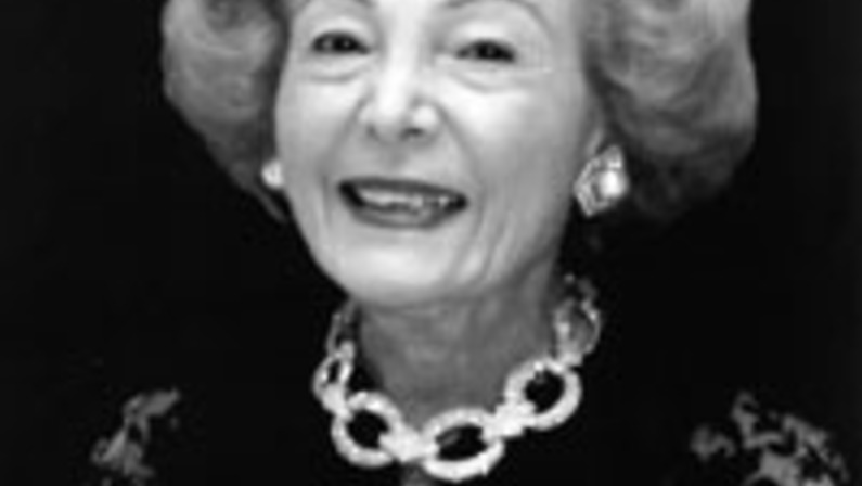 Philanthropy Became Her