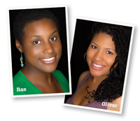 Issa Rae and Tracy Oliver