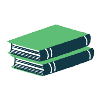 Stack of Books Illustration