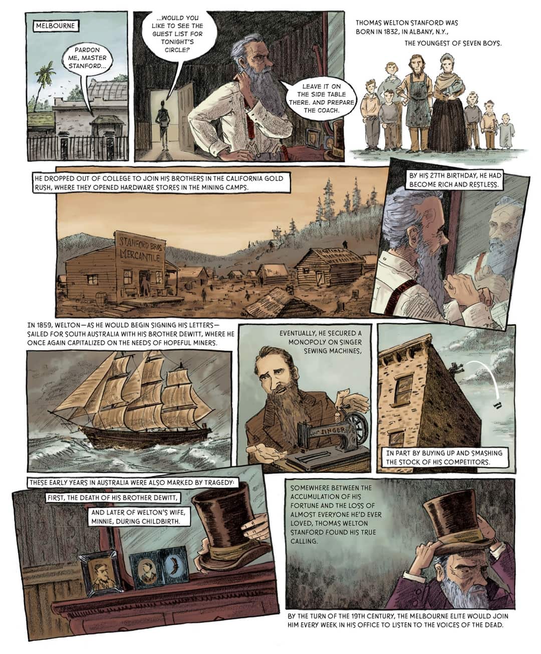 The Curious Case of Thomas Welton Stanford STANFORD magazine