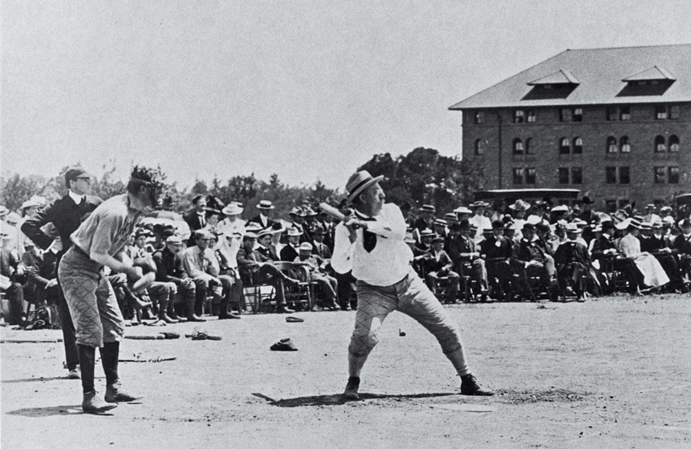 Jordan in the 1891 faculty-senior baseball game.