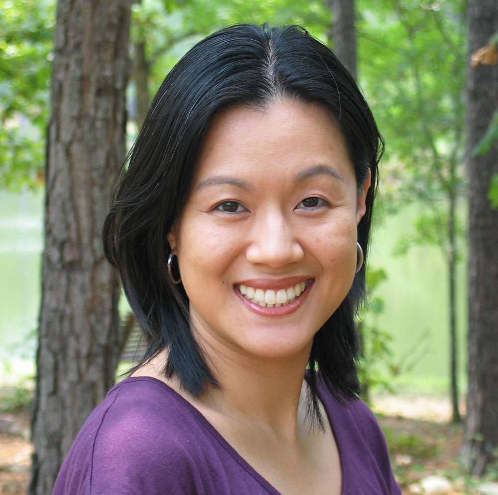 Smiling portrait of Christine Lerios.