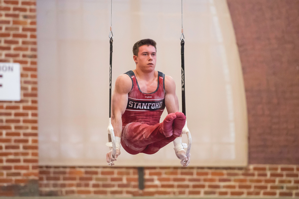 Photo of Brody Malone on the rings