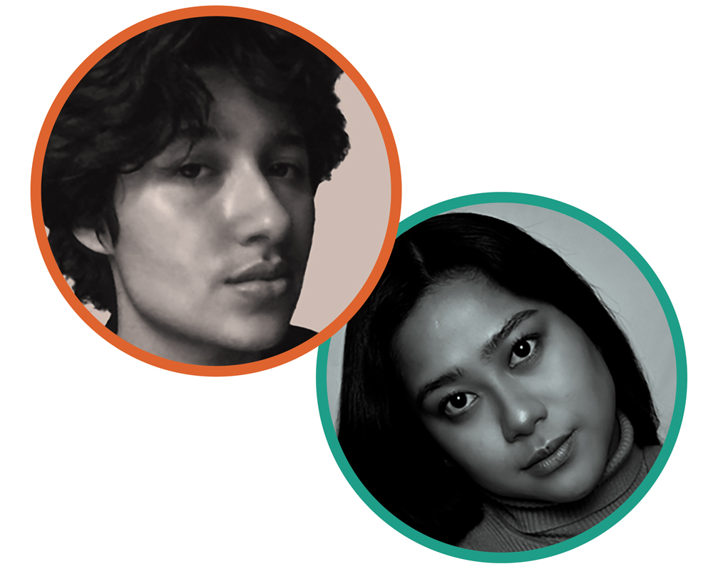 Headshots of Eva Orozco and Stacey Lubag