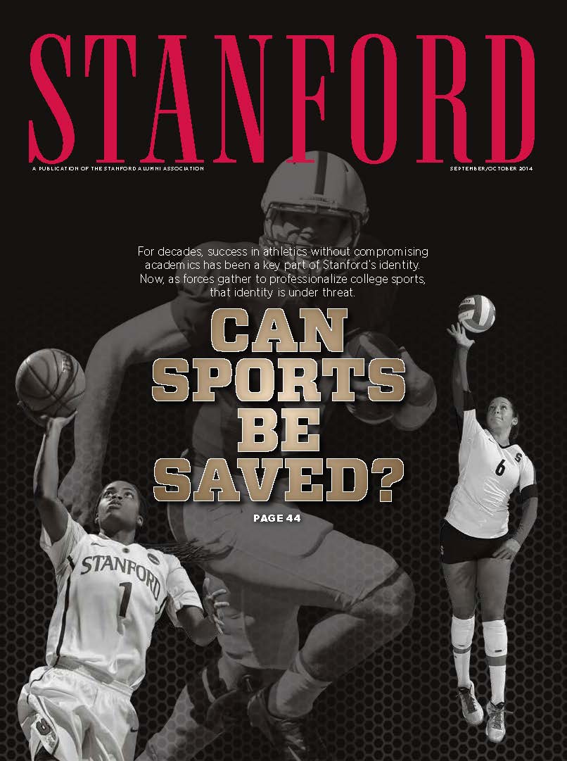 Sep-Oct 2014 cover of Stanford magazine