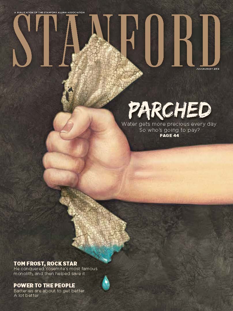 Jul-Aug 2014 cover of Stanford magazine
