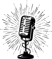 illustration of a microphone