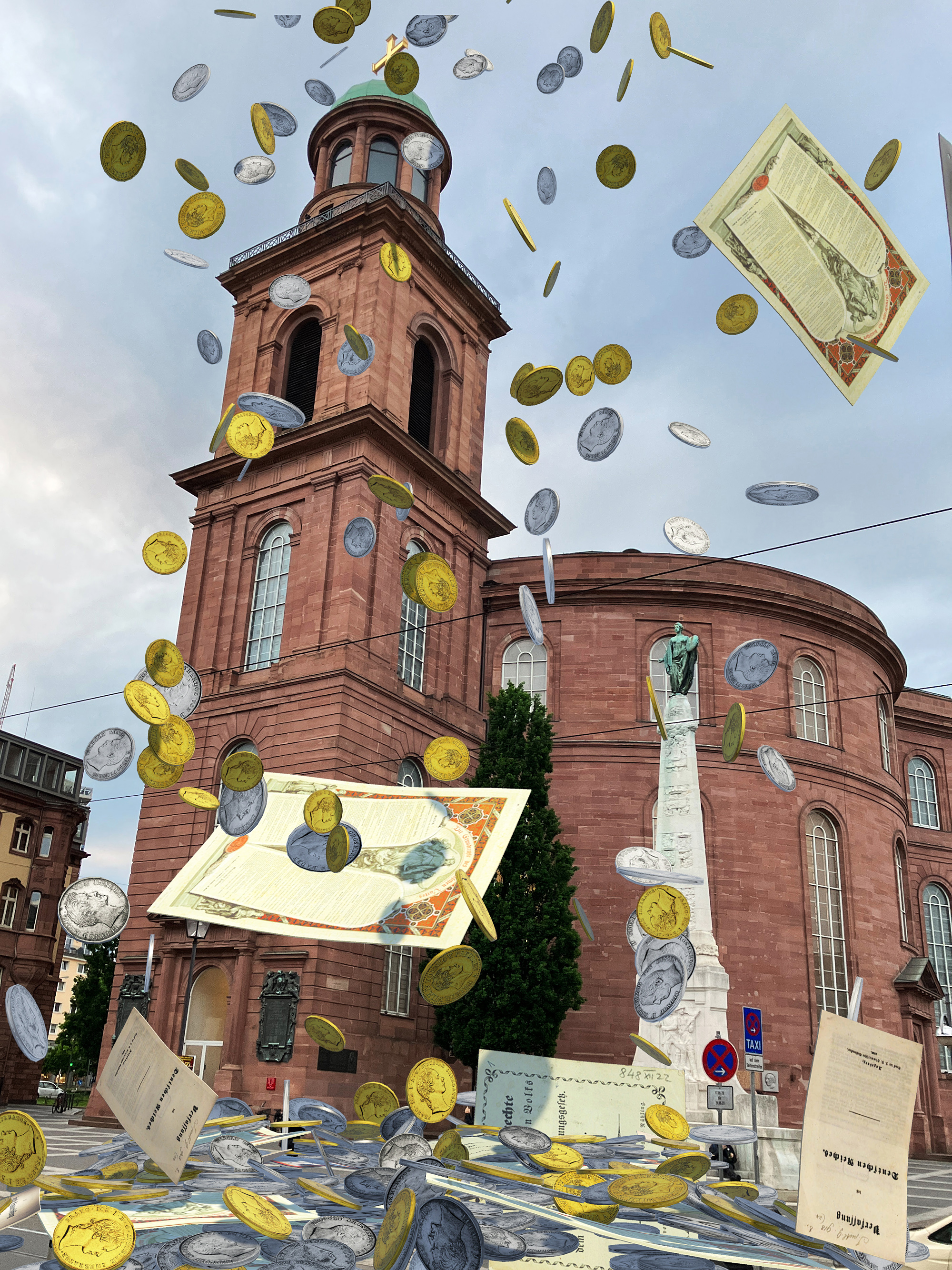 Photo of Revolution and Return in front of outside St. Paul’s Church  in Germany