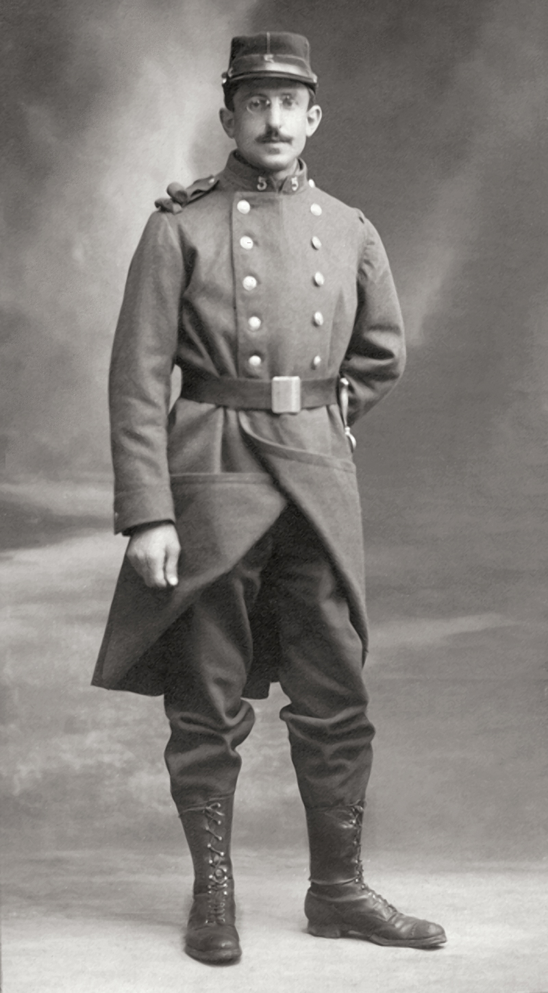 Robert Pellissier in uniform